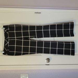 NY&Co black plaid dress slacks